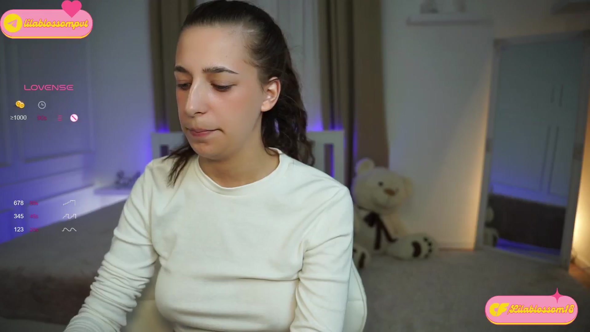 Gallery image thumbnail from LilaBlossom's myfreecams stream on, 09/12/2024, 21:30 image 18 of 20