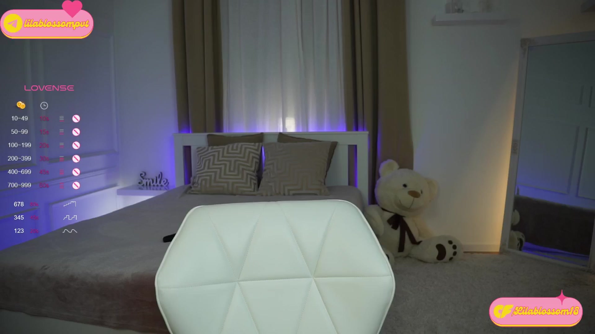 Gallery image thumbnail from LilaBlossom's myfreecams stream on, 09/12/2024, 21:30 image 9 of 20