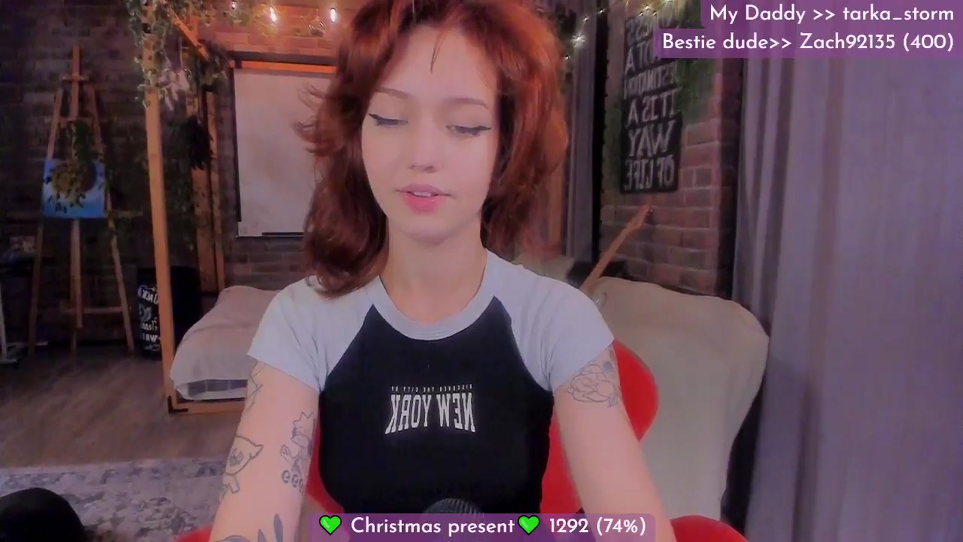 Gallery image thumbnail from Lilu_rock's myfreecams stream on, 12/16/2024, 22:30 image 4 of 20