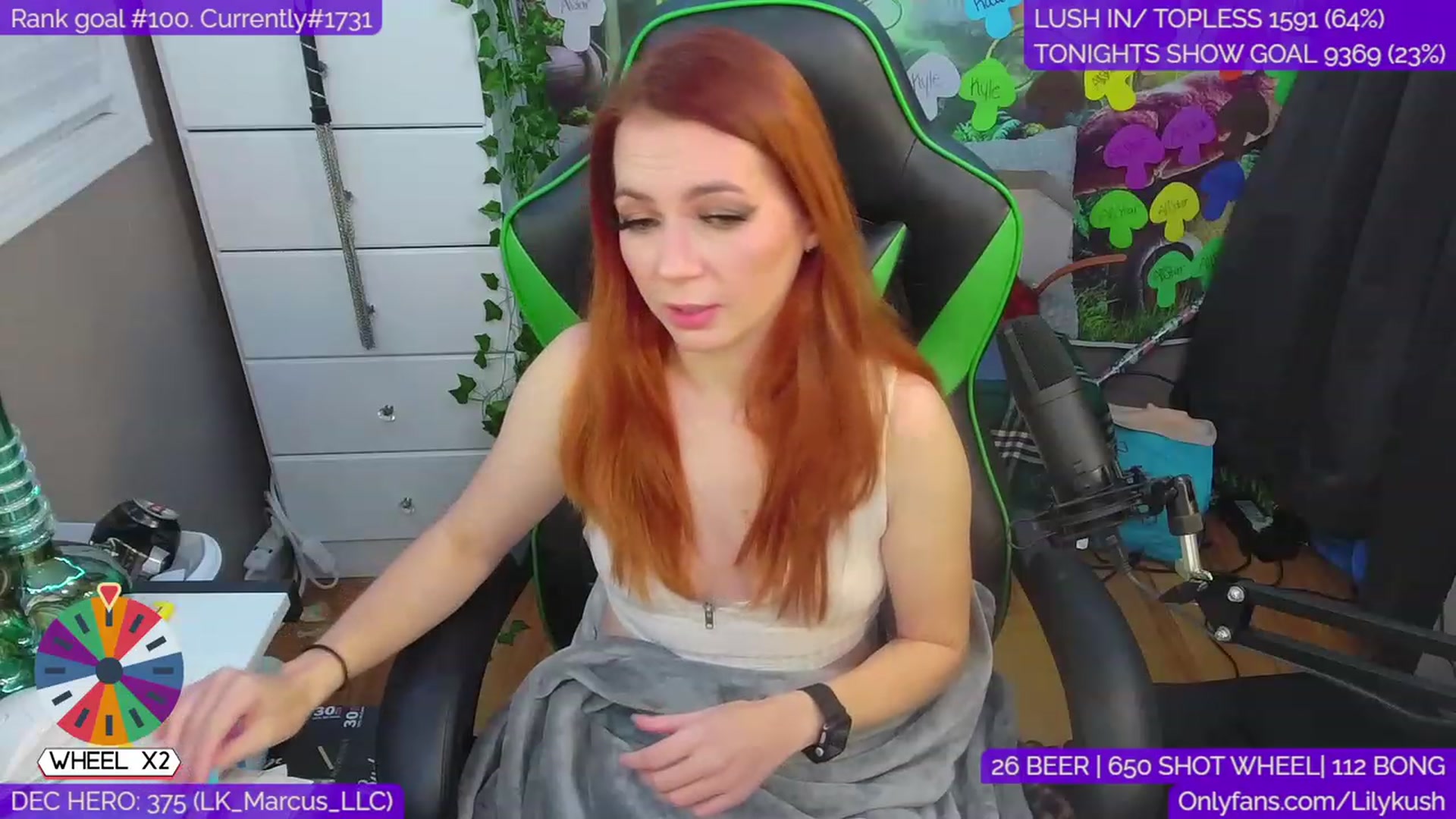 Gallery image thumbnail from LilyKush's myfreecams stream on, 12/03/2022, 06:14 image 17 of 20