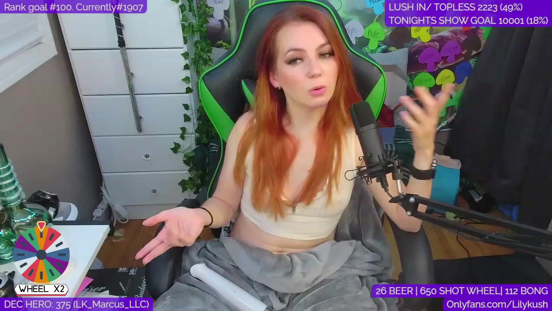 Gallery image thumbnail from LilyKush's myfreecams stream on, 12/03/2022, 06:14 image 10 of 20