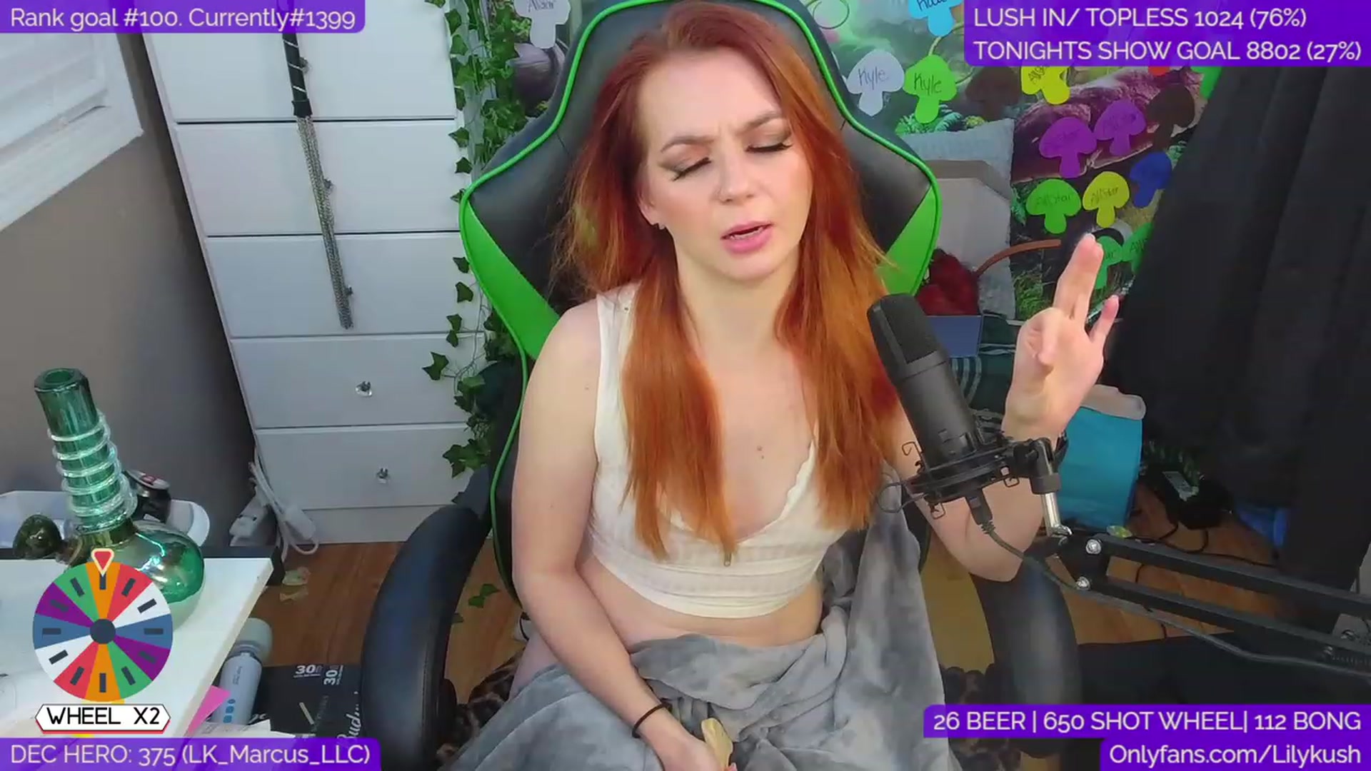 Gallery image thumbnail from LilyKush's myfreecams stream on, 12/03/2022, 06:14 image 20 of 20