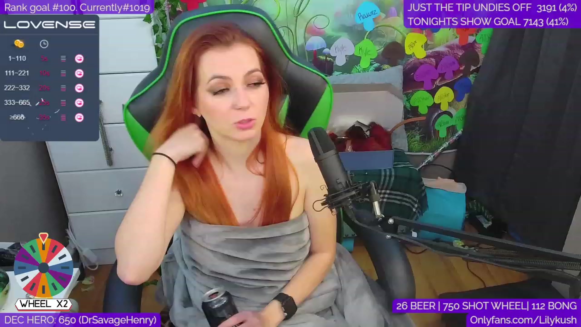 Gallery image thumbnail from LilyKush's myfreecams stream on, 12/03/2022, 08:47 image 15 of 20