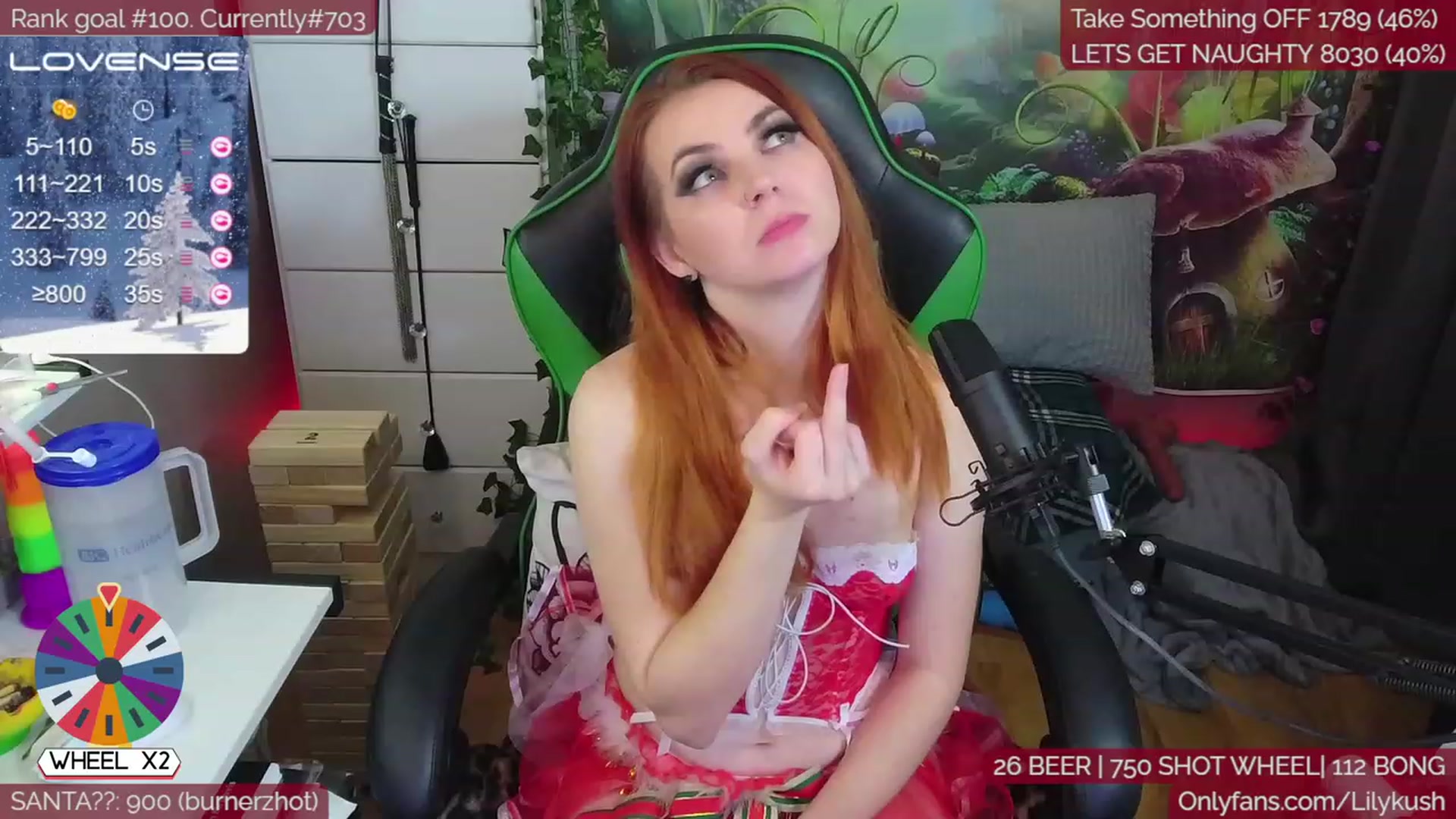 Gallery image thumbnail from LilyKush's myfreecams stream on, 12/24/2022, 08:02 image 14 of 20