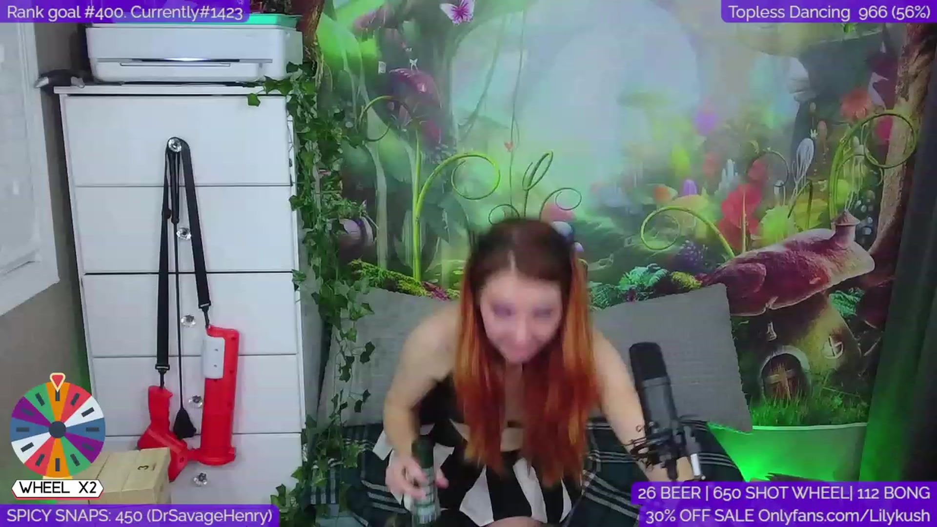 Gallery image thumbnail from LilyKush's myfreecams stream on, 01/07/2023, 07:25 image 9 of 20