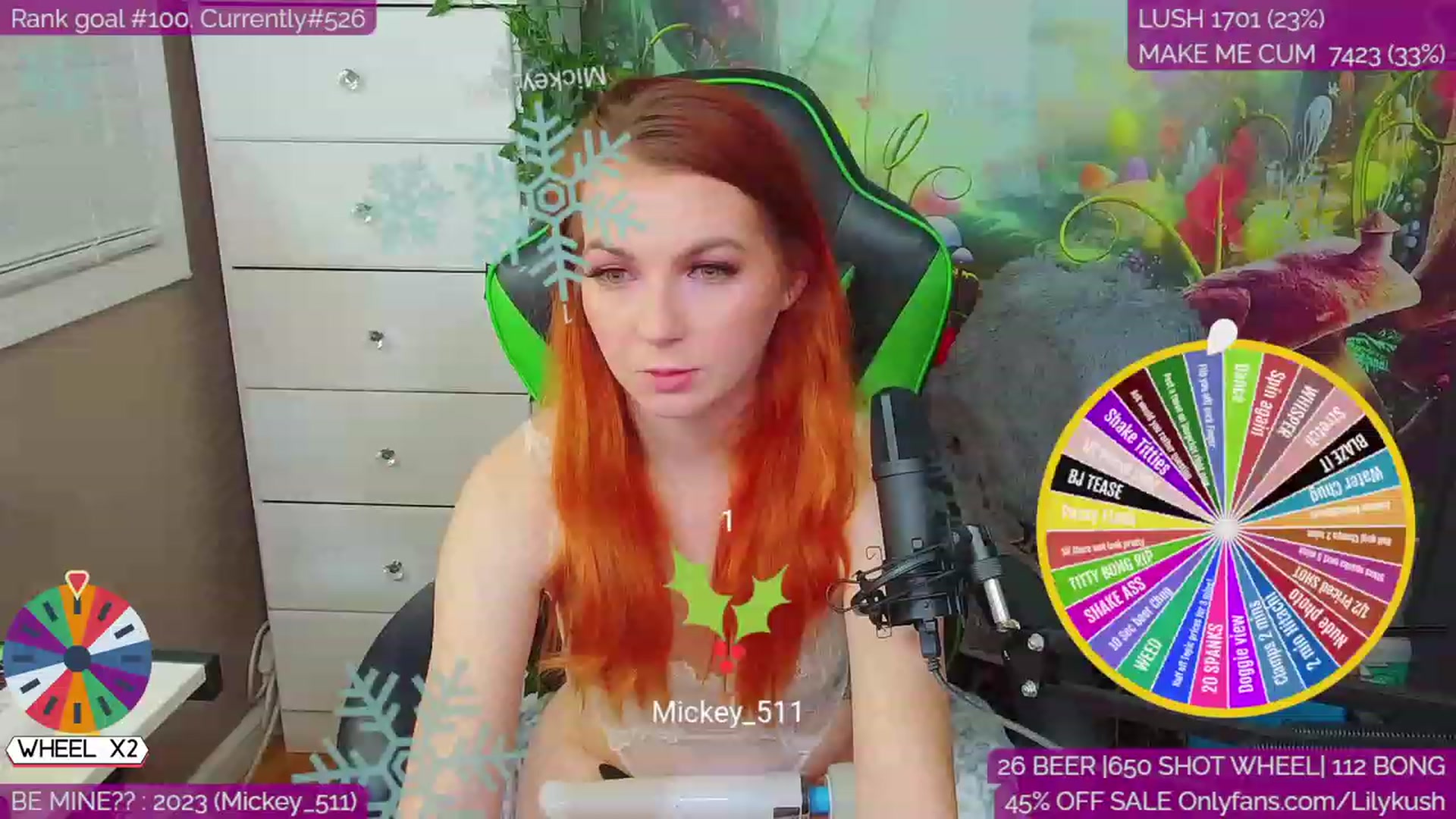 Gallery image thumbnail from LilyKush's myfreecams stream on, 02/17/2023, 05:08 image 13 of 20