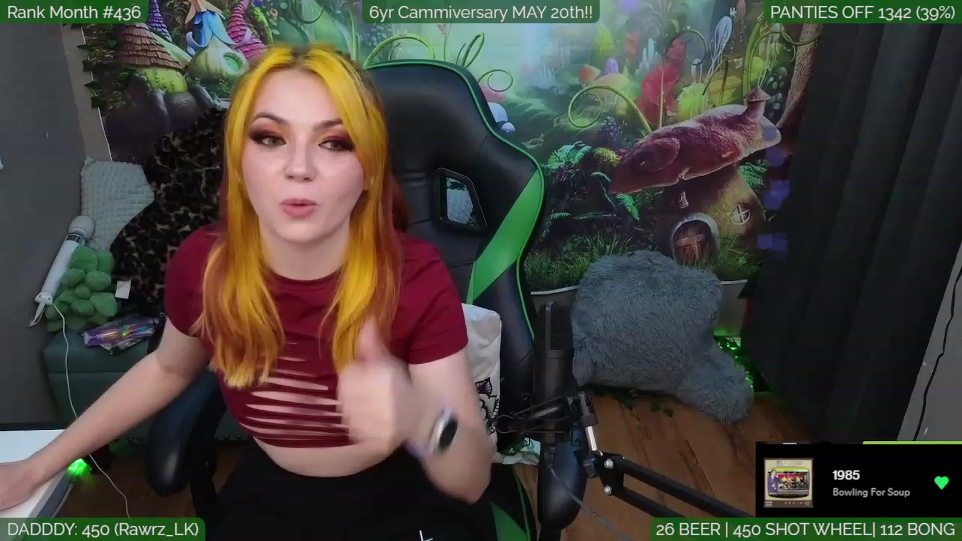 Gallery image thumbnail from LilyKush's myfreecams stream on, 05/19/2023, 03:58 image 11 of 20