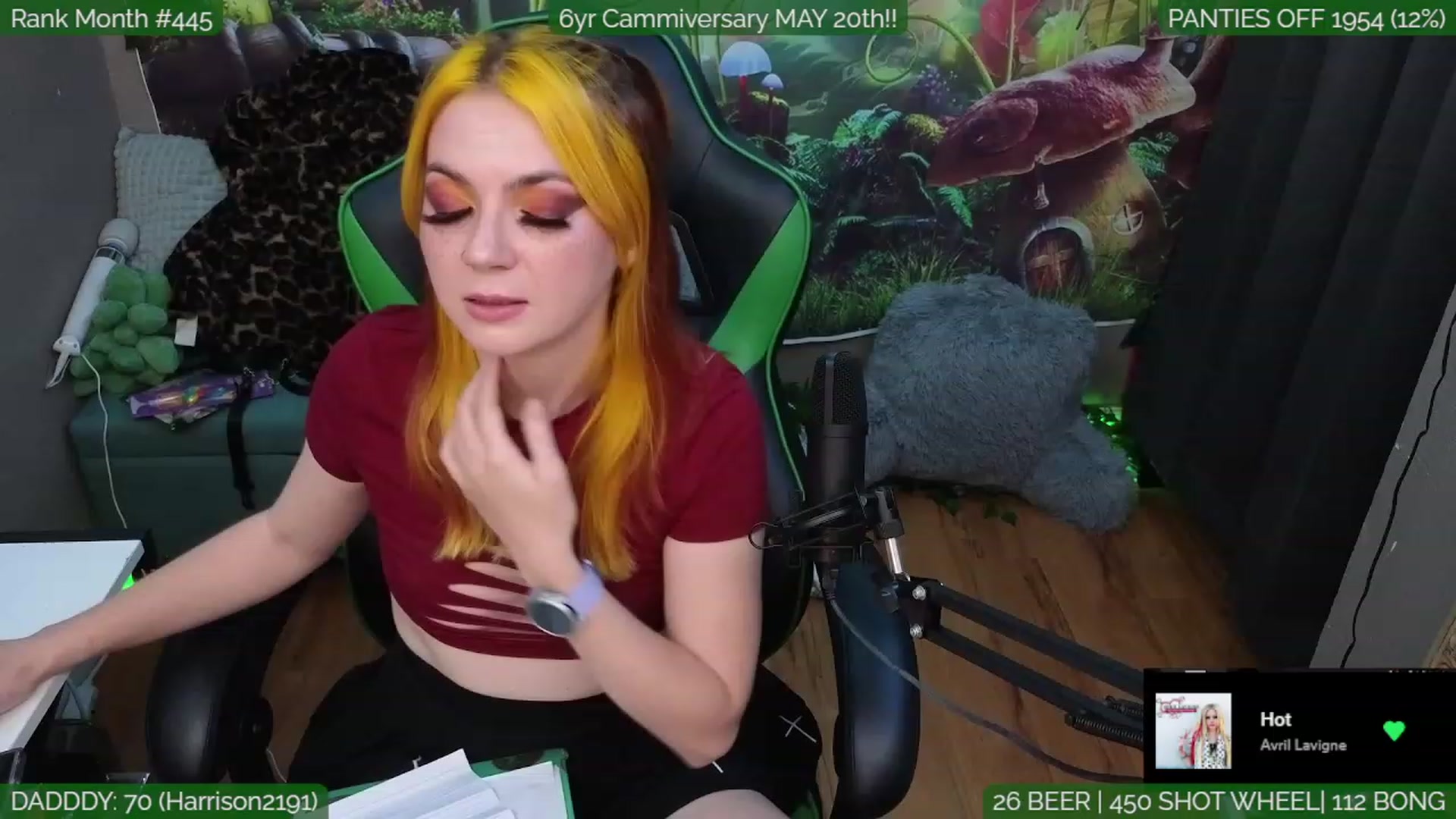 Gallery image thumbnail from LilyKush's myfreecams stream on, 05/19/2023, 03:58 image 1 of 20