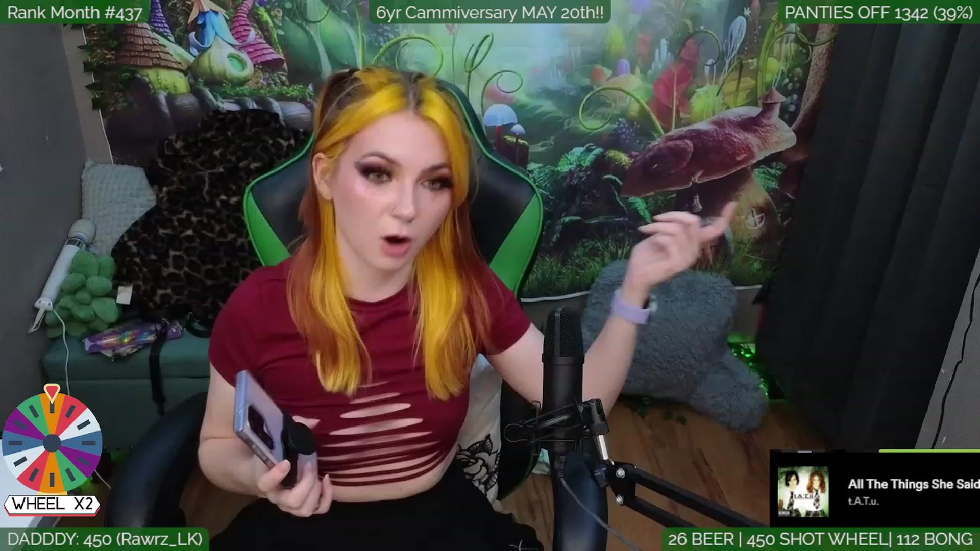 Gallery image thumbnail from LilyKush's myfreecams stream on, 05/19/2023, 03:58 image 15 of 20