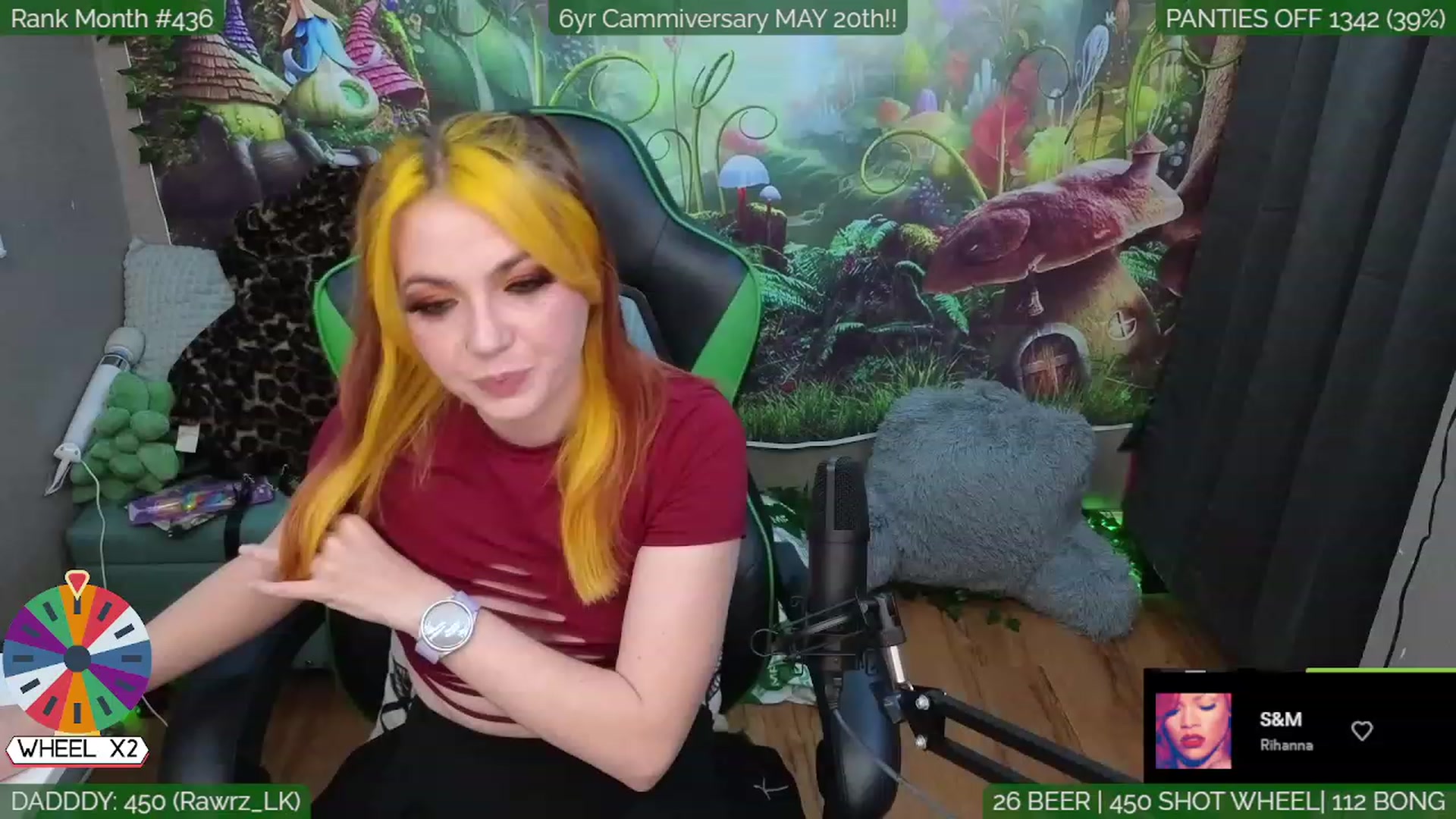 Gallery image thumbnail from LilyKush's myfreecams stream on, 05/19/2023, 03:58 image 13 of 20