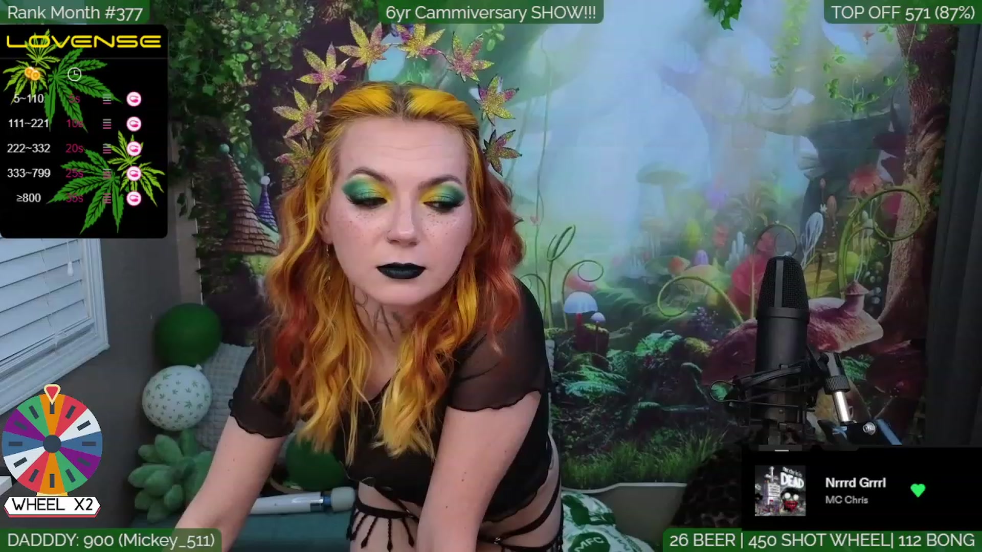 Gallery image thumbnail from LilyKush's myfreecams stream on, 05/21/2023, 04:15 image 12 of 20