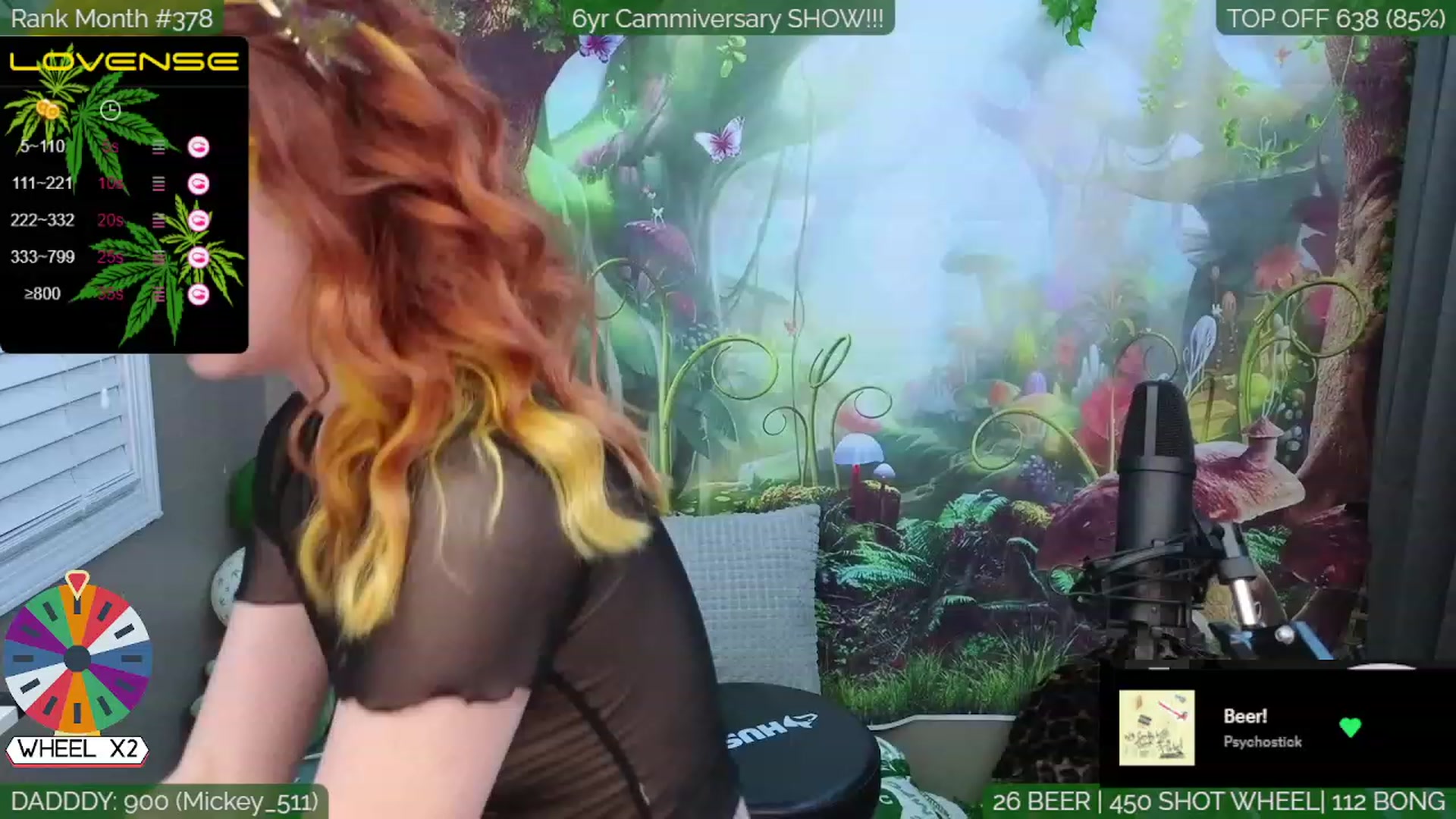 Gallery image thumbnail from LilyKush's myfreecams stream on, 05/21/2023, 04:15 image 9 of 20