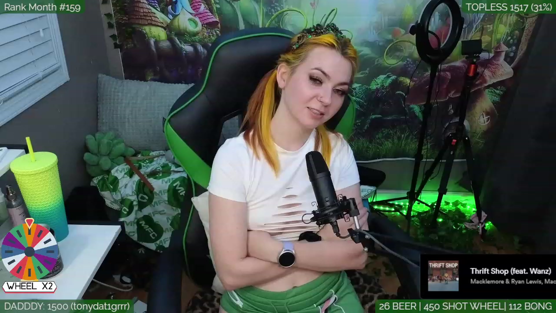 Gallery image thumbnail from LilyKush's myfreecams stream on, 05/31/2023, 08:54 image 6 of 20