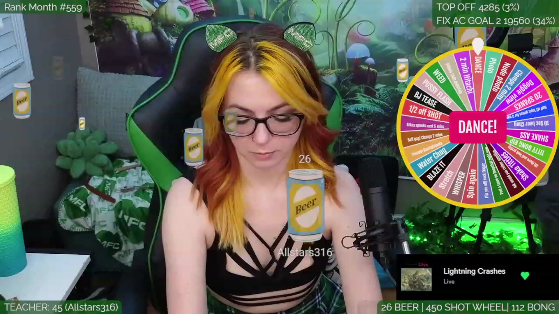 Gallery image thumbnail from LilyKush's myfreecams stream on, 06/04/2023, 04:14 image 6 of 20