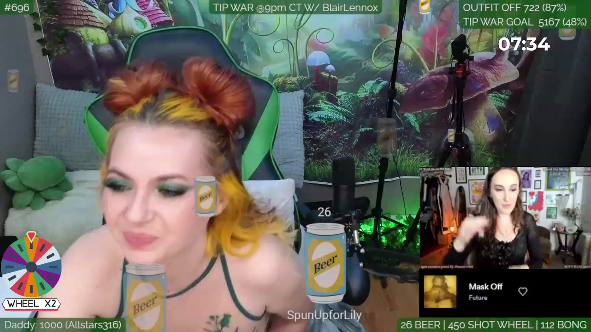 Gallery image thumbnail from LilyKush's myfreecams stream on, 06/10/2023, 04:05 image 8 of 20