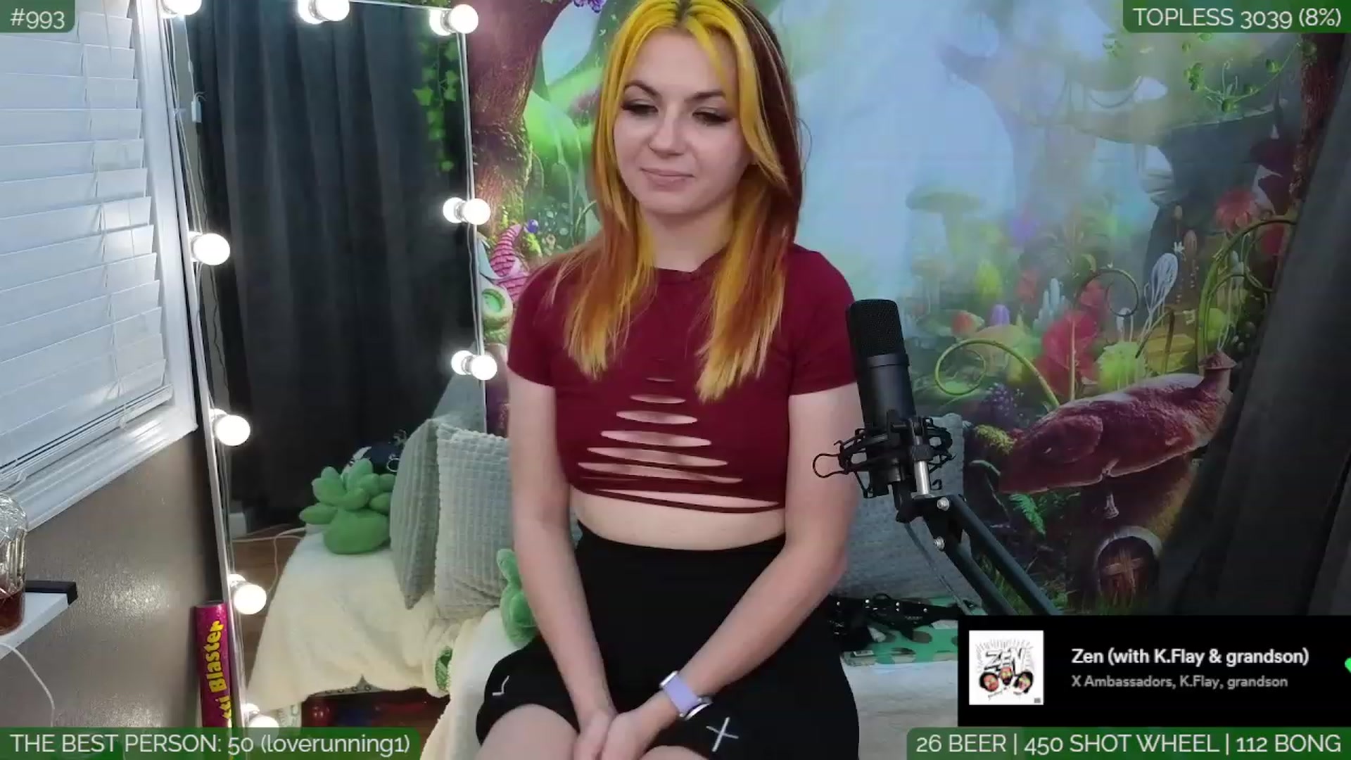 Gallery image thumbnail from LilyKush's myfreecams stream on, 07/11/2023, 04:54 image 2 of 20