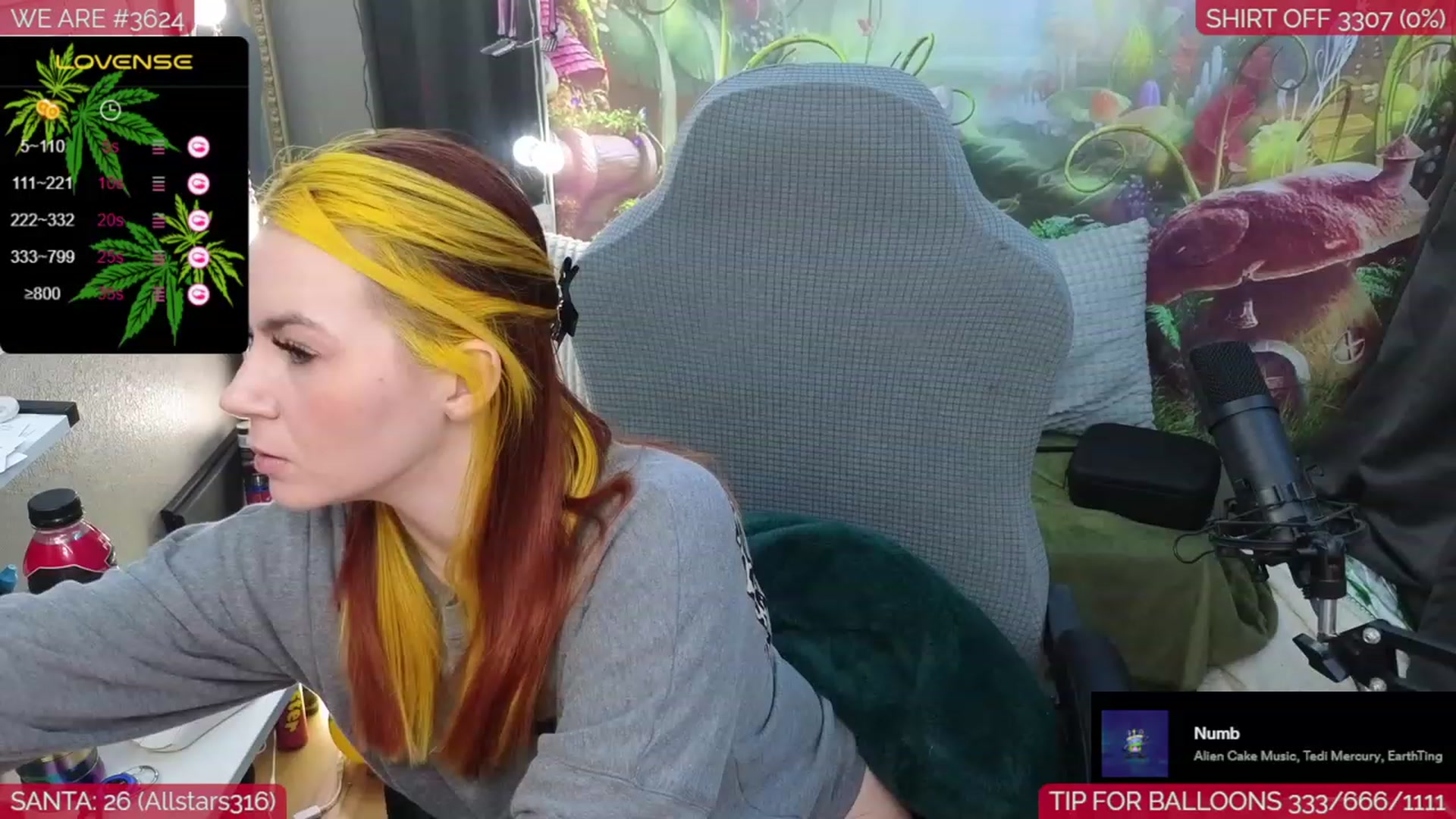 Gallery image thumbnail from LilyKush's myfreecams stream on, 12/02/2023, 05:16 image 3 of 20