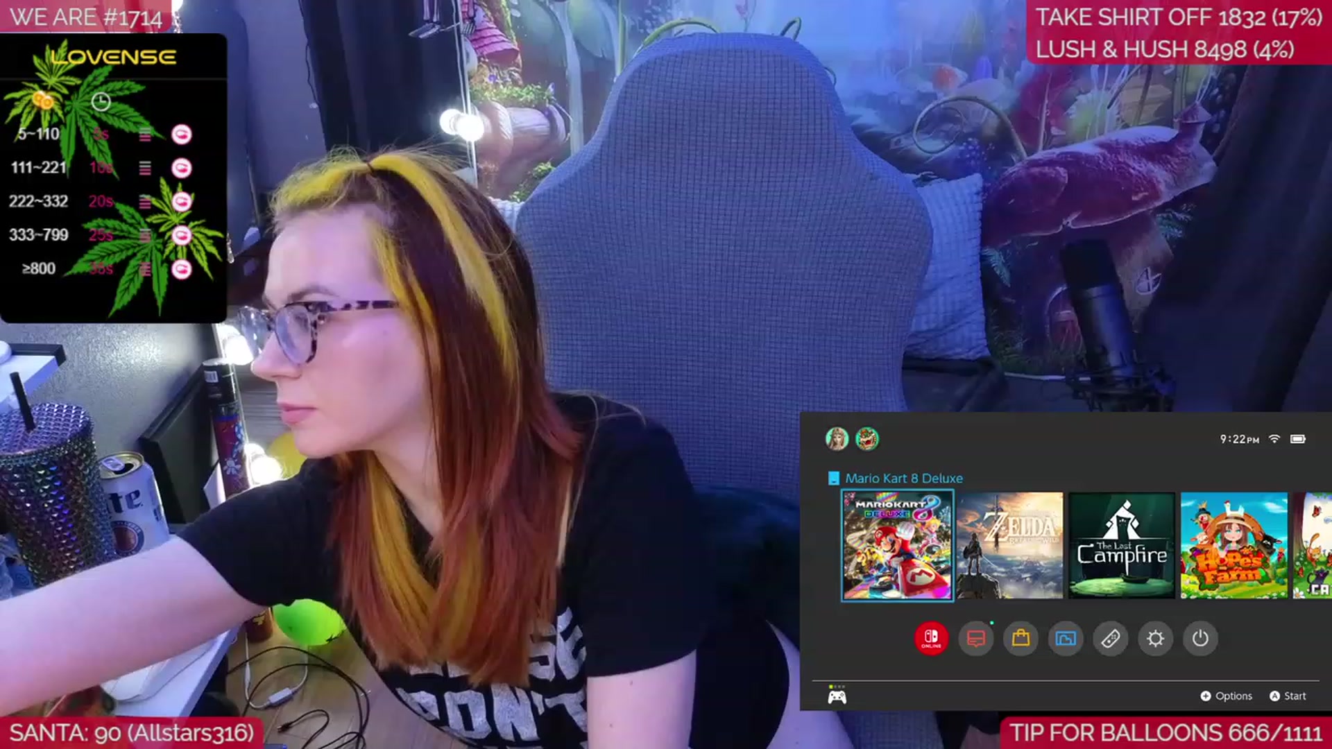 Gallery image thumbnail from LilyKush's myfreecams stream on, 12/07/2023, 04:27 image 6 of 20