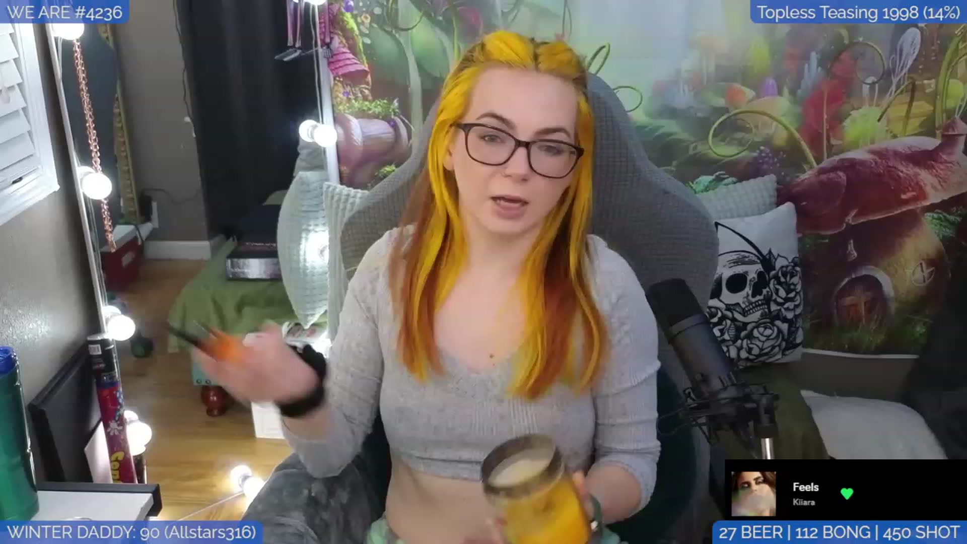 Gallery image thumbnail from LilyKush's myfreecams stream on, 01/04/2024, 04:21 image 2 of 20