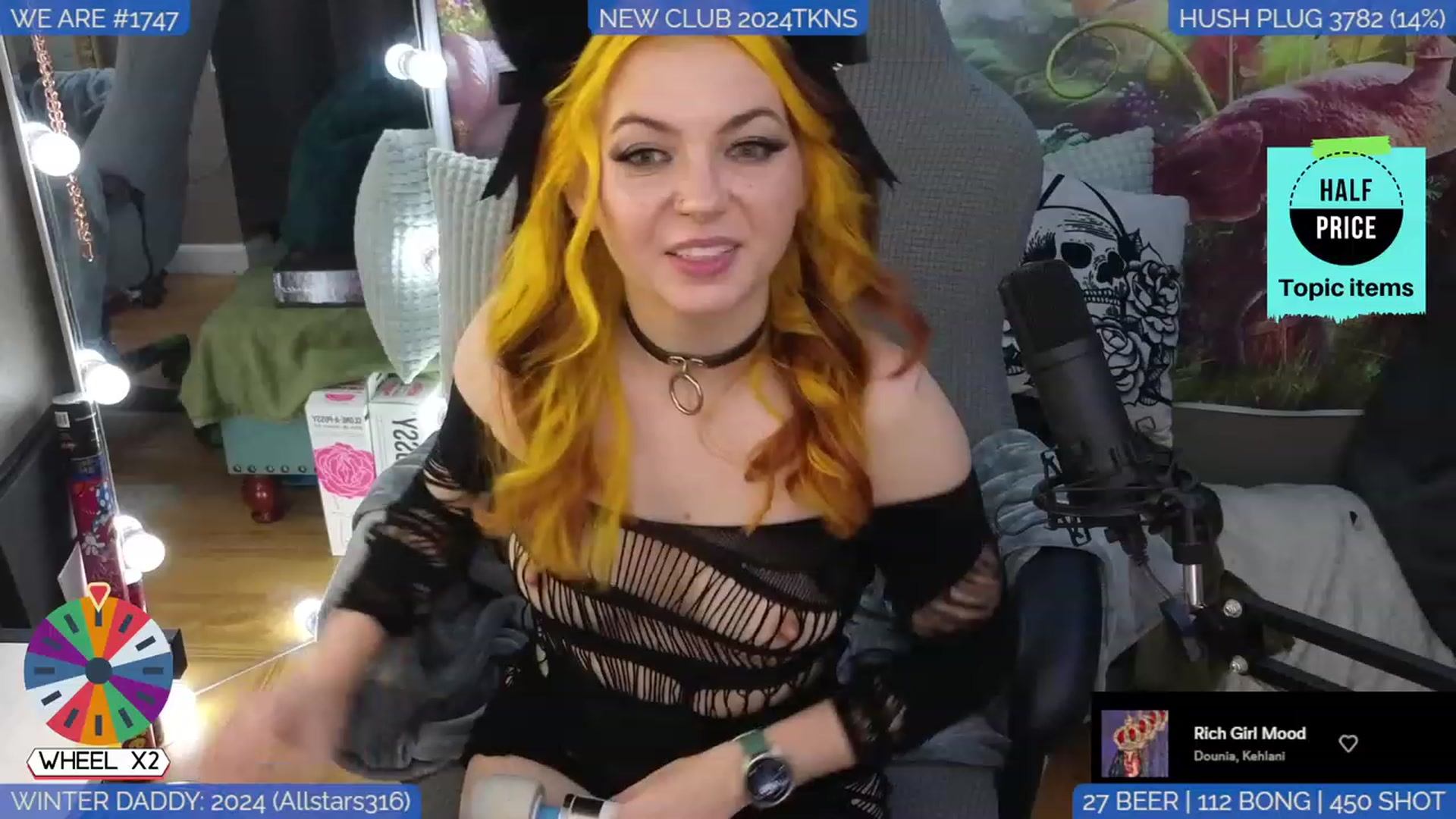 Gallery image thumbnail from LilyKush's myfreecams stream on, 01/05/2024, 05:49 image 18 of 20