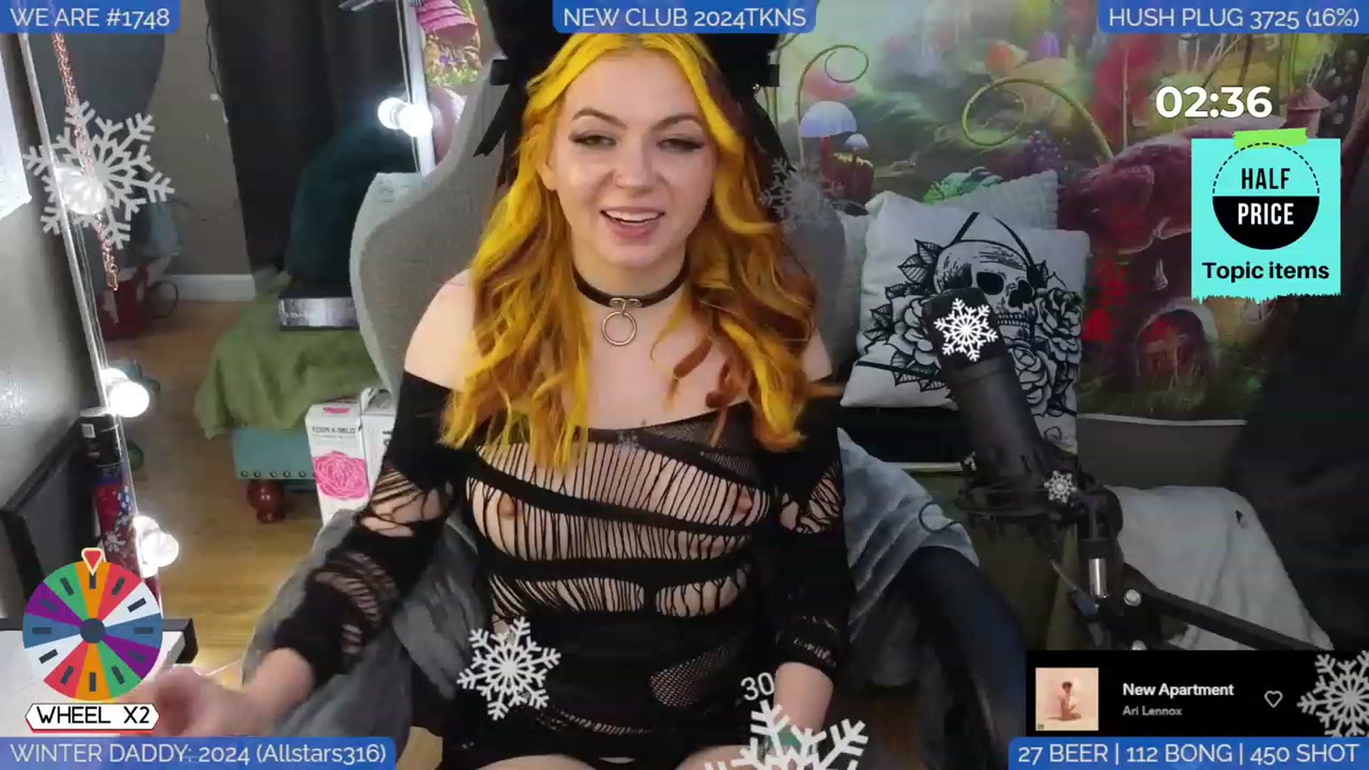 Gallery image thumbnail from LilyKush's myfreecams stream on, 01/05/2024, 05:49 image 19 of 20