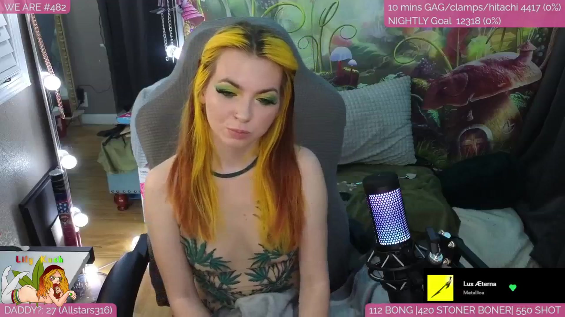 Gallery image thumbnail from LilyKush's myfreecams stream on, 02/04/2024, 04:07 image 3 of 20