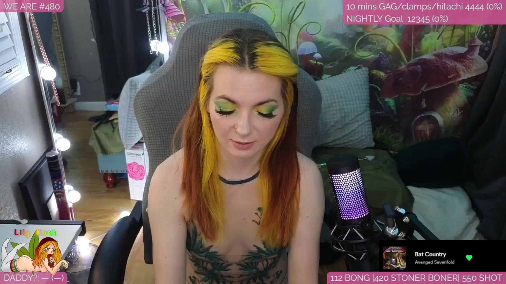 Gallery image thumbnail from LilyKush's myfreecams stream on, 02/04/2024, 04:07 image 1 of 20