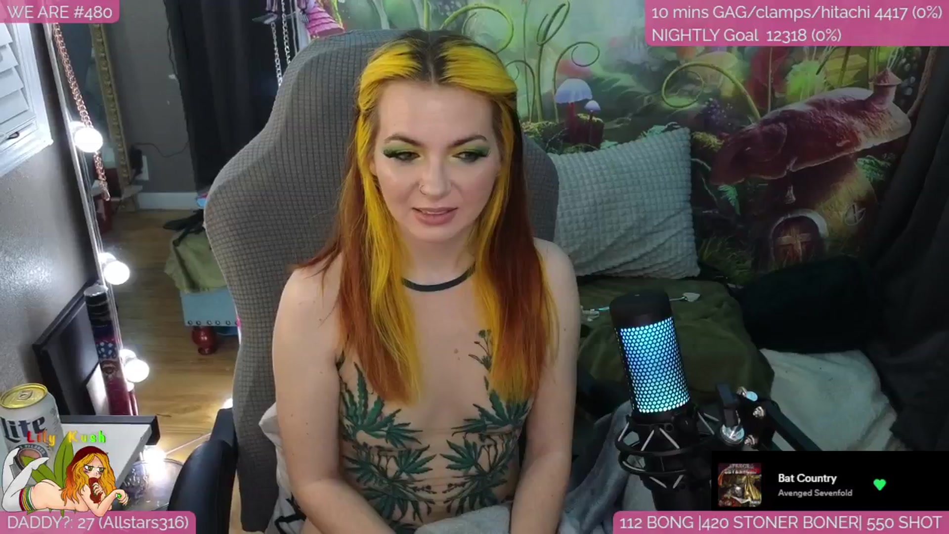 Gallery image thumbnail from LilyKush's myfreecams stream on, 02/04/2024, 04:07 image 2 of 20