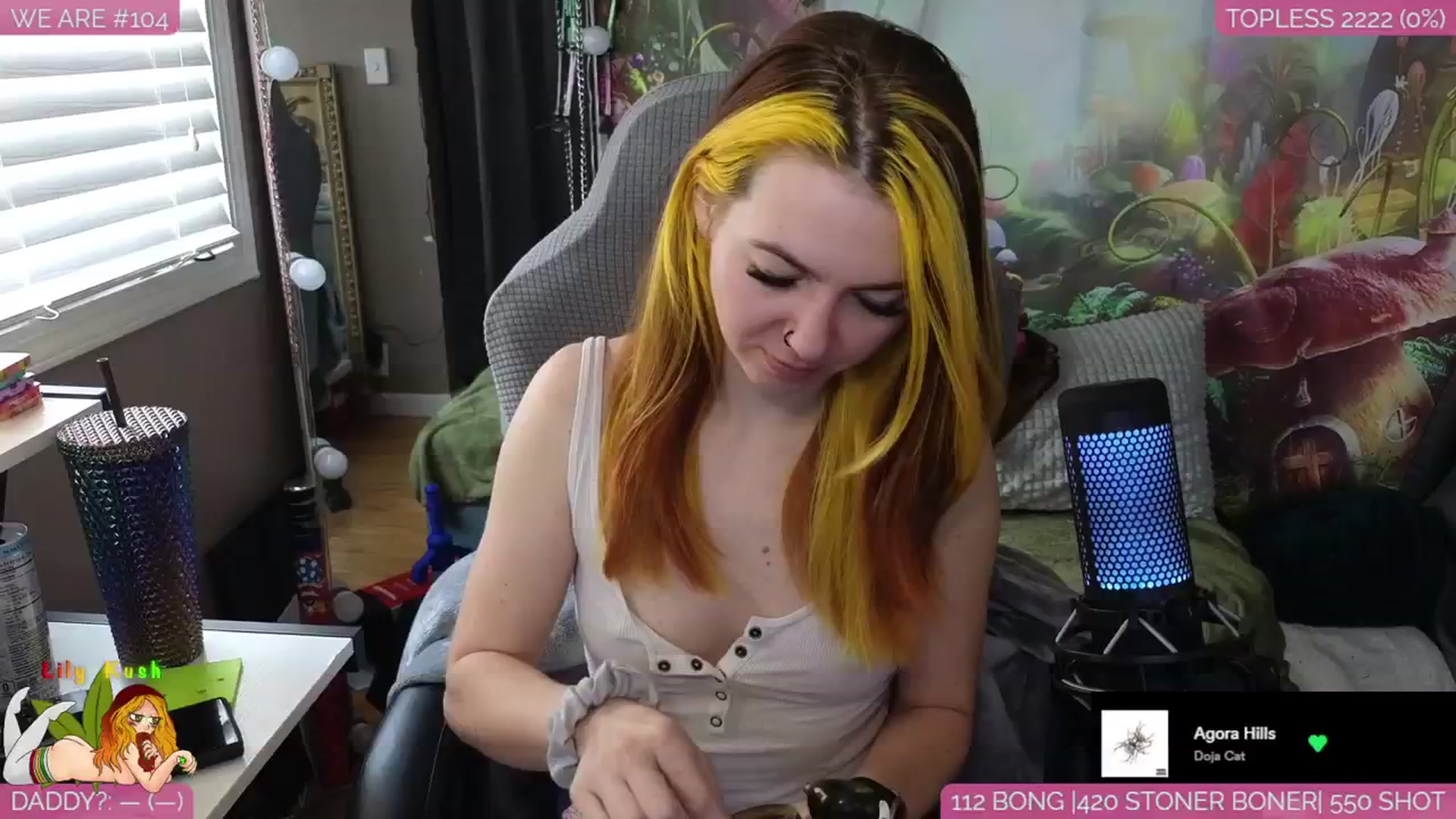 Gallery image thumbnail from LilyKush's myfreecams stream on, 02/07/2024, 20:19 image 1 of 20