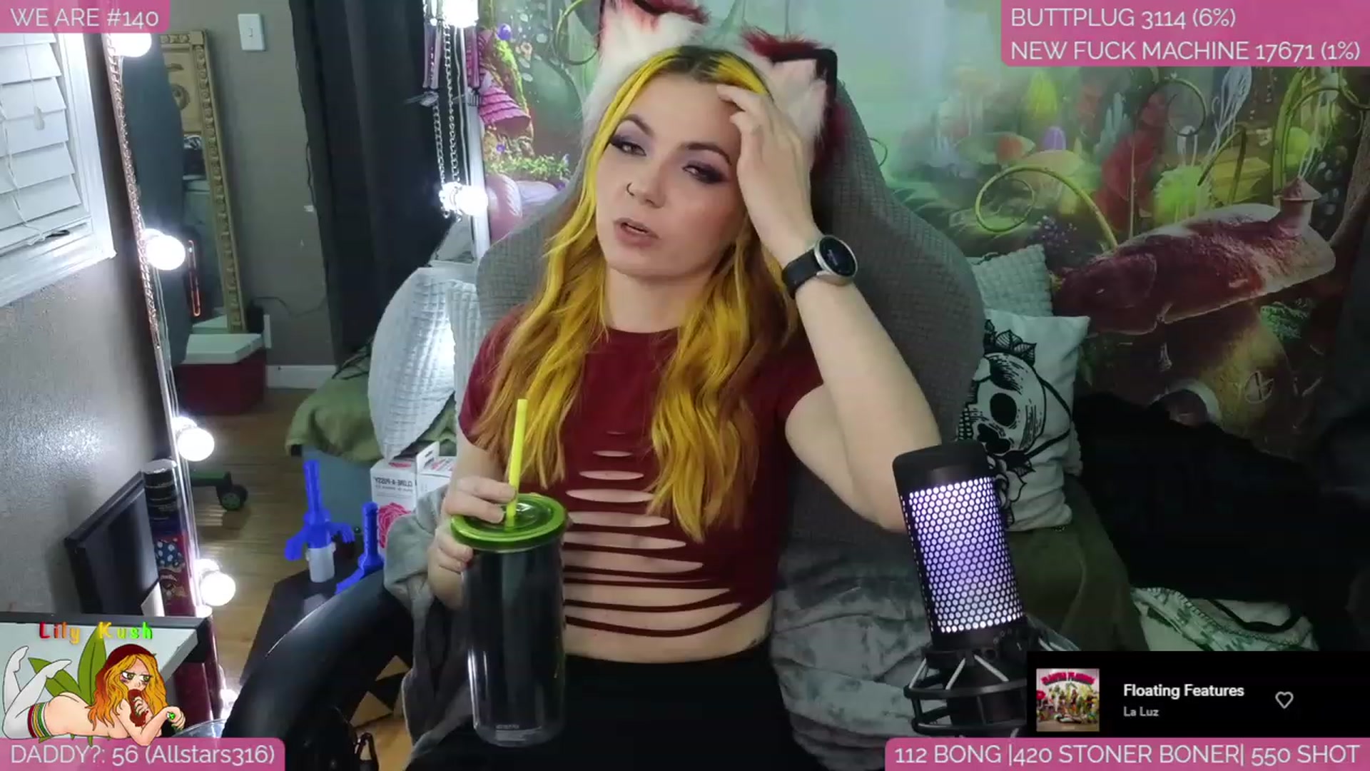 Gallery image thumbnail from LilyKush's myfreecams stream on, 02/13/2024, 04:56 image 2 of 20