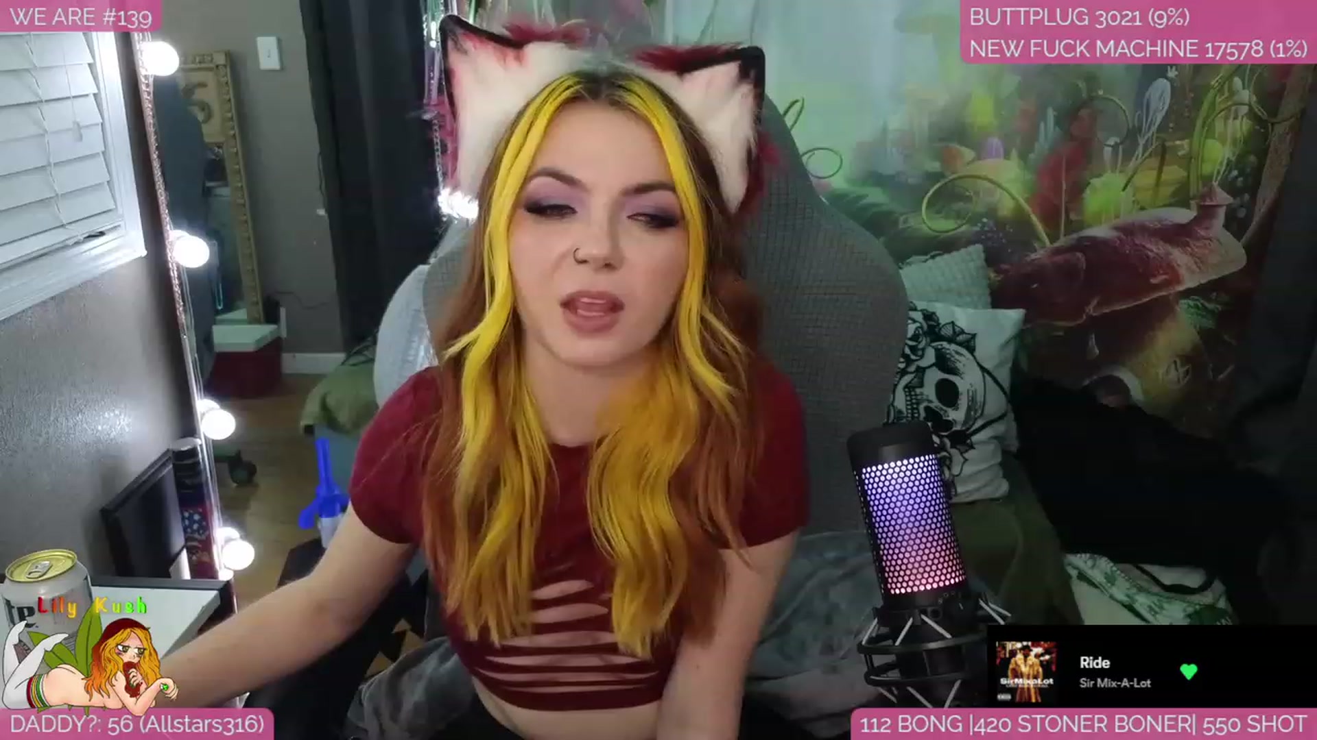 Gallery image thumbnail from LilyKush's myfreecams stream on, 02/13/2024, 04:56 image 13 of 20