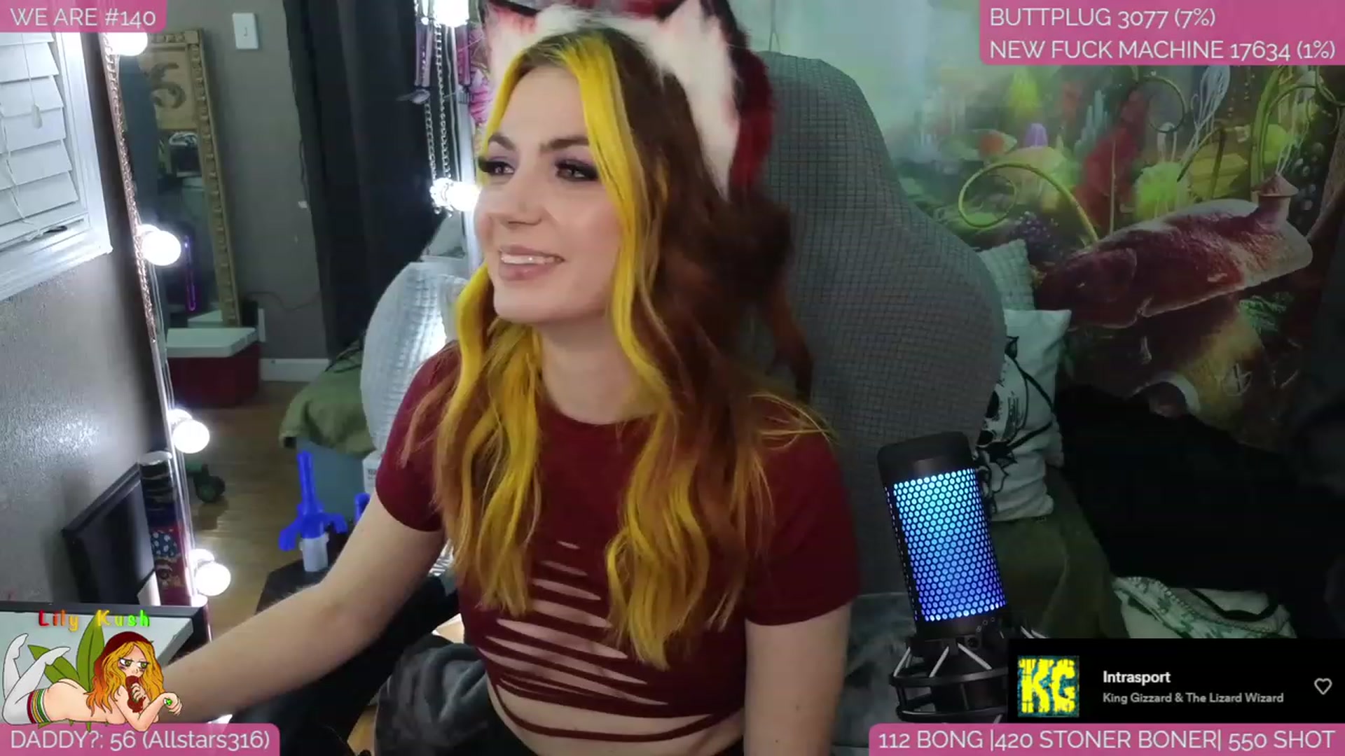 Gallery image thumbnail from LilyKush's myfreecams stream on, 02/13/2024, 04:56 image 7 of 20
