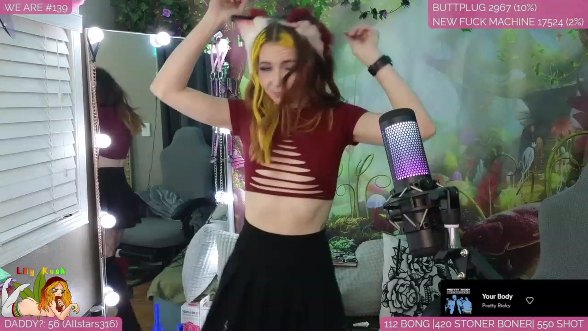 Gallery image thumbnail from LilyKush's myfreecams stream on, 02/13/2024, 04:56 image 19 of 20