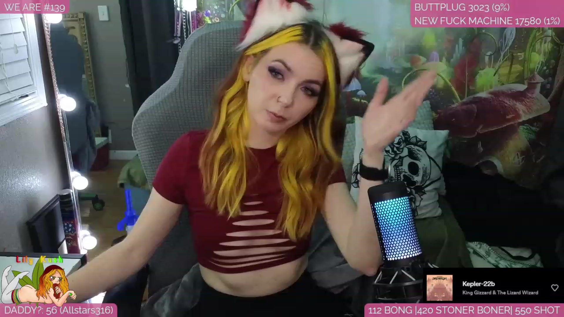 Gallery image thumbnail from LilyKush's myfreecams stream on, 02/13/2024, 04:56 image 10 of 20