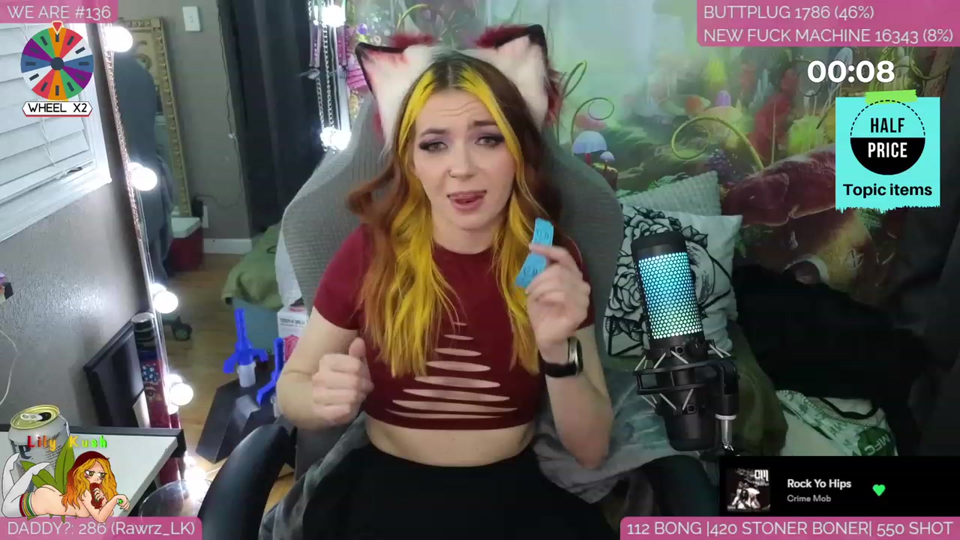 Gallery image thumbnail from LilyKush's myfreecams stream on, 02/13/2024, 06:51 image 5 of 20