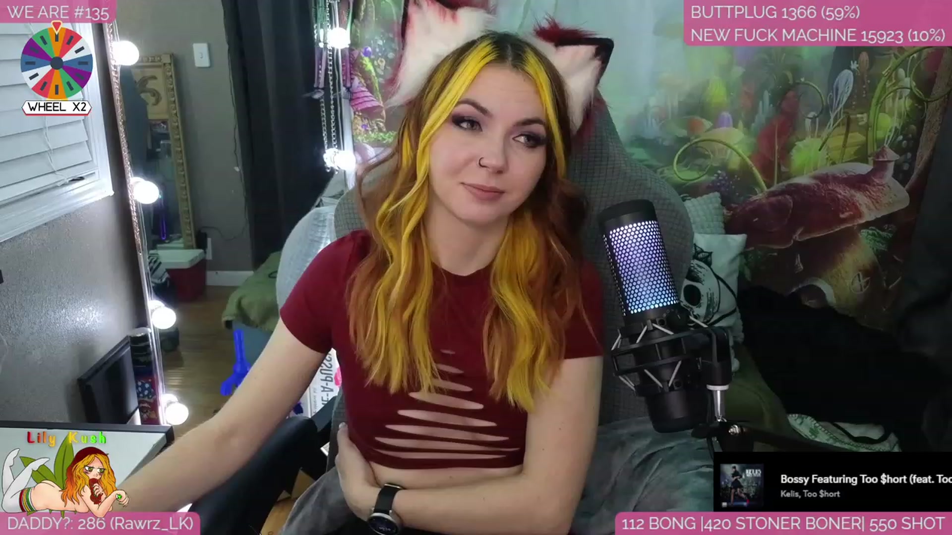 Gallery image thumbnail from LilyKush's myfreecams stream on, 02/13/2024, 07:42 image 6 of 20