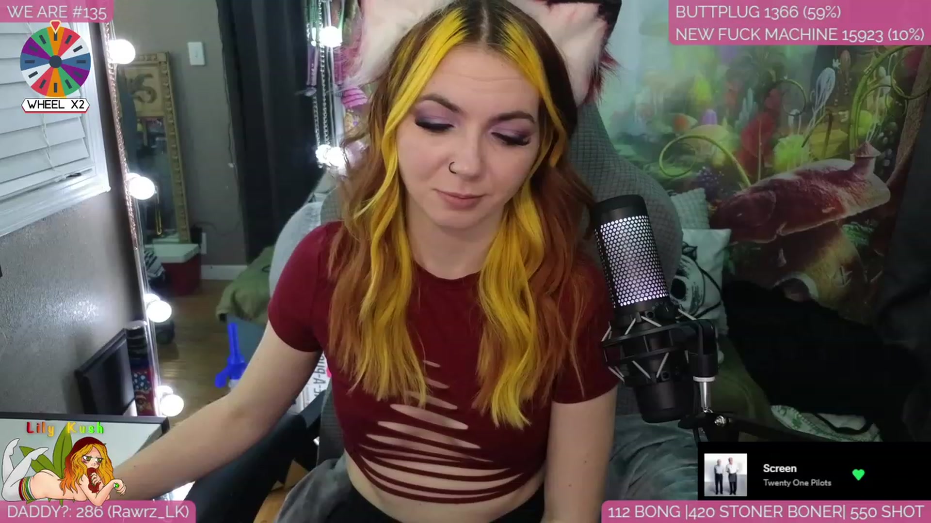 Gallery image thumbnail from LilyKush's myfreecams stream on, 02/13/2024, 07:42 image 9 of 20