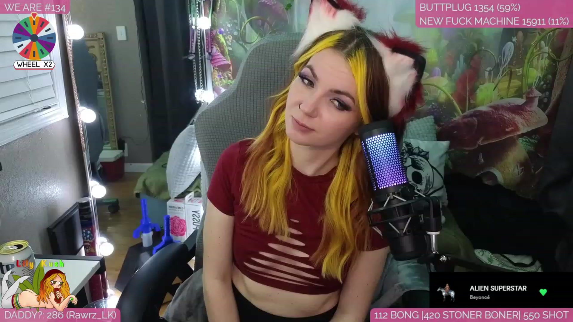 Gallery image thumbnail from LilyKush's myfreecams stream on, 02/13/2024, 07:42 image 15 of 20