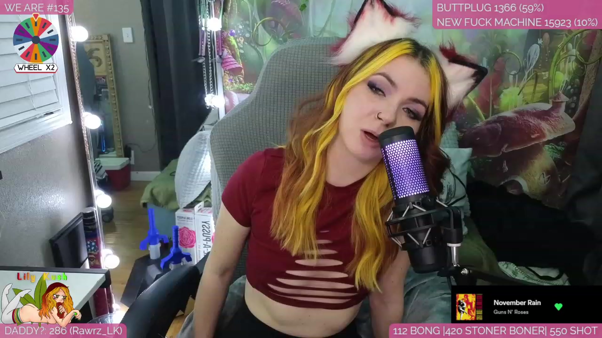 Gallery image thumbnail from LilyKush's myfreecams stream on, 02/13/2024, 07:42 image 7 of 20