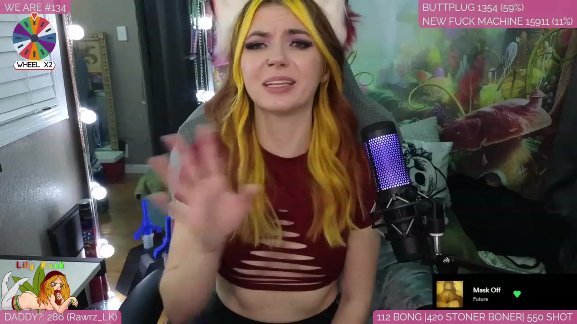 Gallery image thumbnail from LilyKush's myfreecams stream on, 02/13/2024, 07:42 image 13 of 20