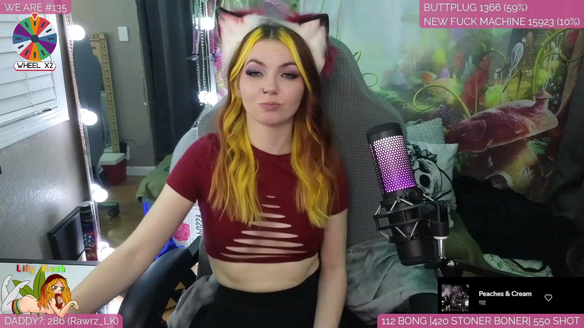 Gallery image thumbnail from LilyKush's myfreecams stream on, 02/13/2024, 07:42 image 2 of 20