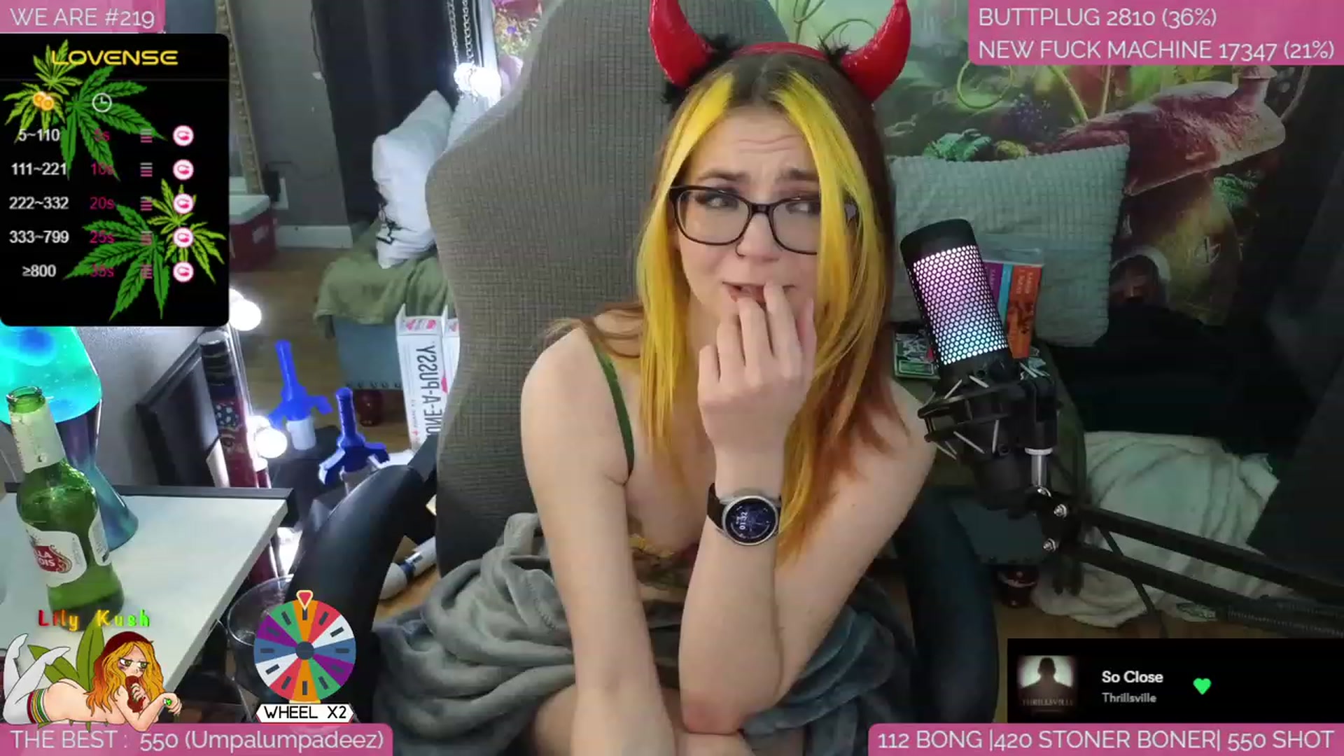 Gallery image thumbnail from LilyKush's myfreecams stream on, 02/20/2024, 07:39 image 13 of 20