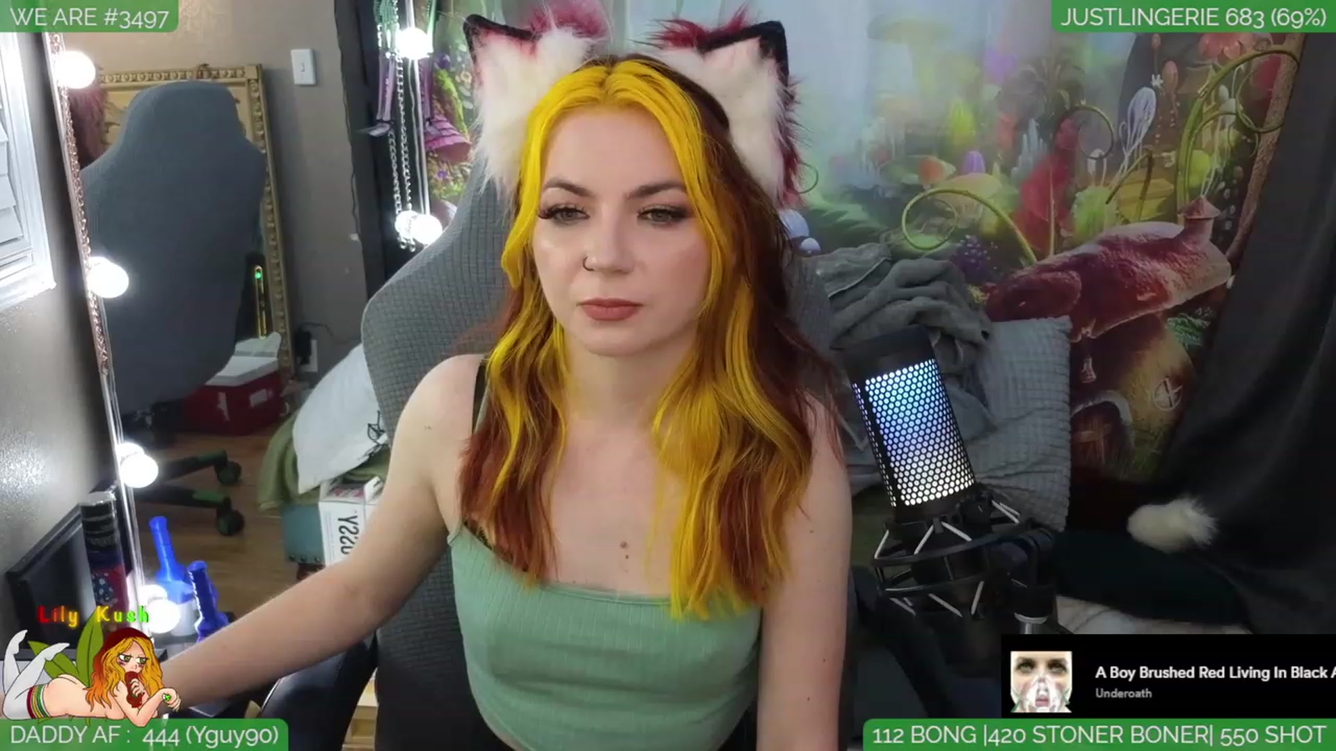 Gallery image thumbnail from LilyKush's myfreecams stream on, 03/05/2024, 04:30 image 10 of 20