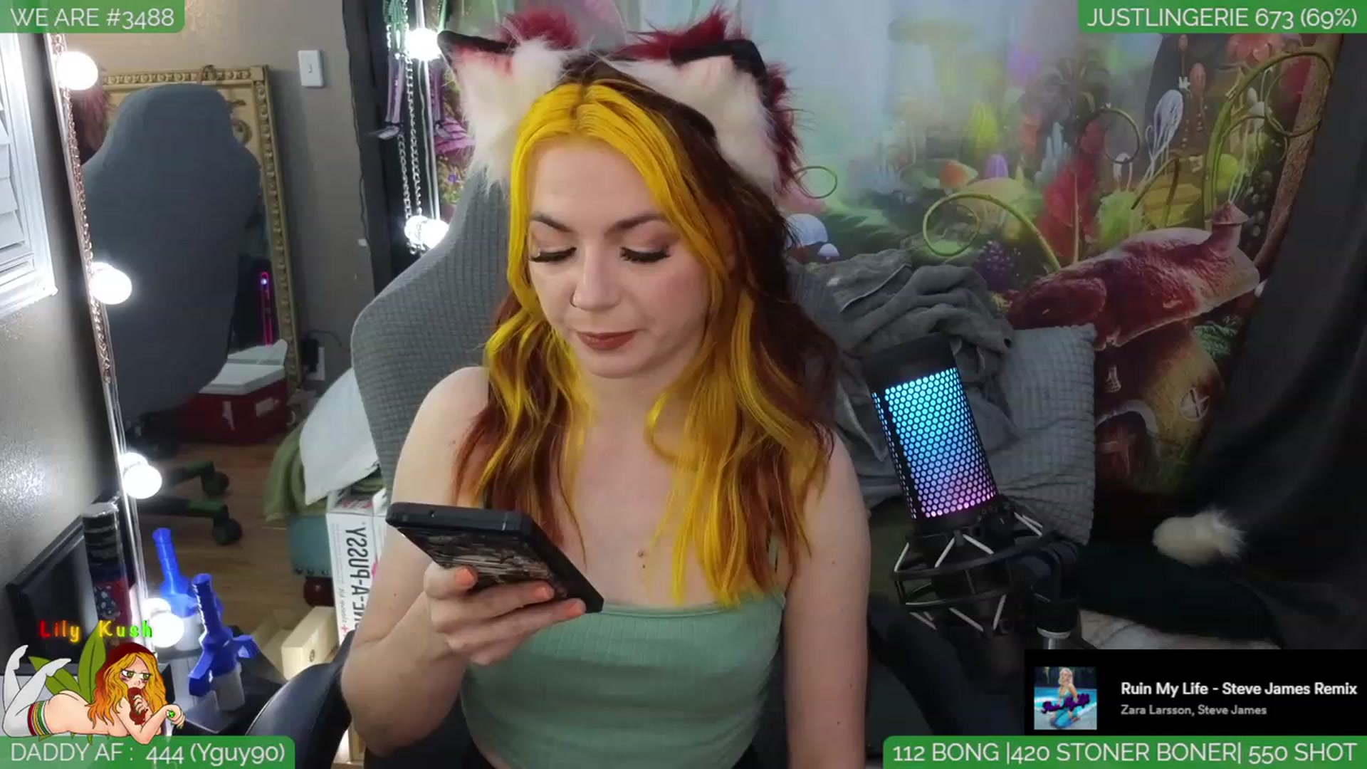 Gallery image thumbnail from LilyKush's myfreecams stream on, 03/05/2024, 04:30 image 11 of 20