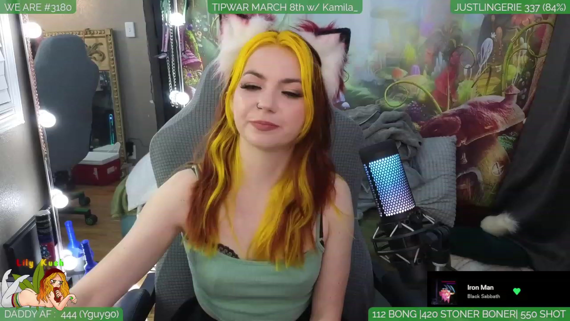 Gallery image thumbnail from LilyKush's myfreecams stream on, 03/05/2024, 06:07 image 2 of 20