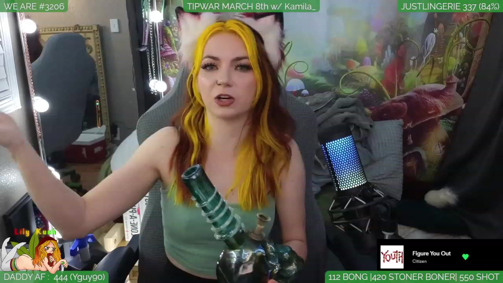 Gallery image thumbnail from LilyKush's myfreecams stream on, 03/05/2024, 06:07 image 1 of 20