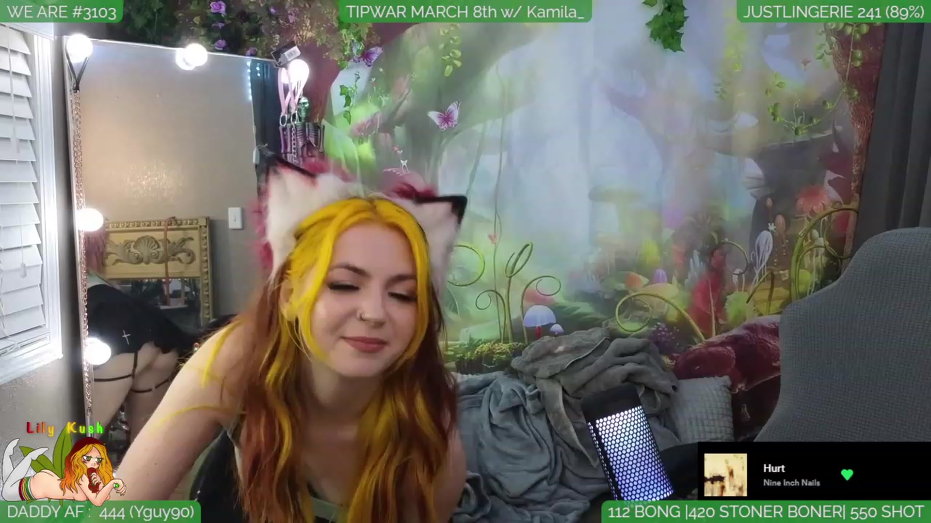 Gallery image thumbnail from LilyKush's myfreecams stream on, 03/05/2024, 06:07 image 4 of 20