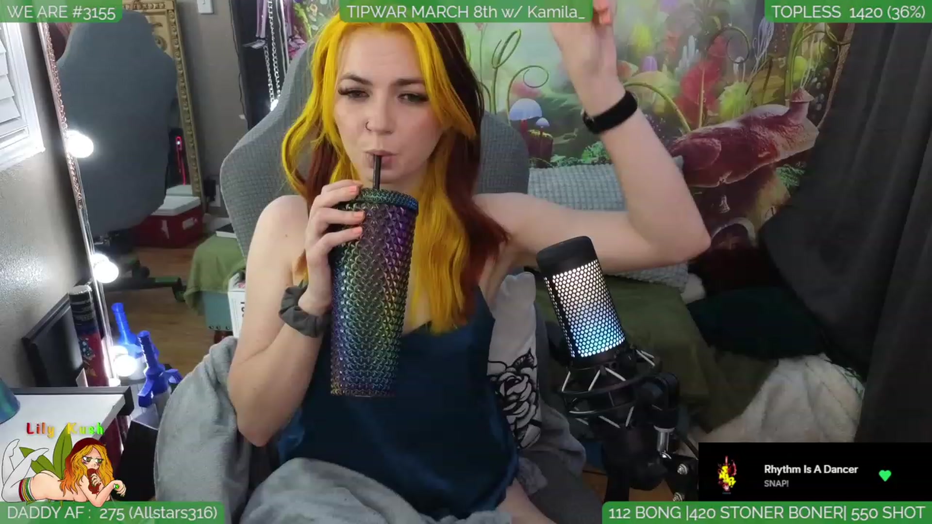 Gallery image thumbnail from LilyKush's myfreecams stream on, 03/07/2024, 05:19 image 11 of 20