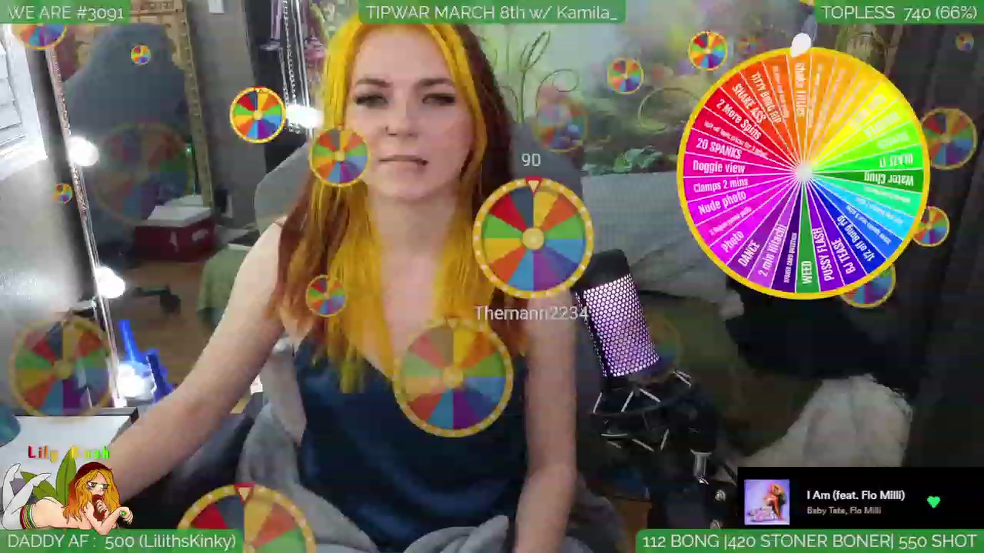 Gallery image thumbnail from LilyKush's myfreecams stream on, 03/07/2024, 05:19 image 13 of 20