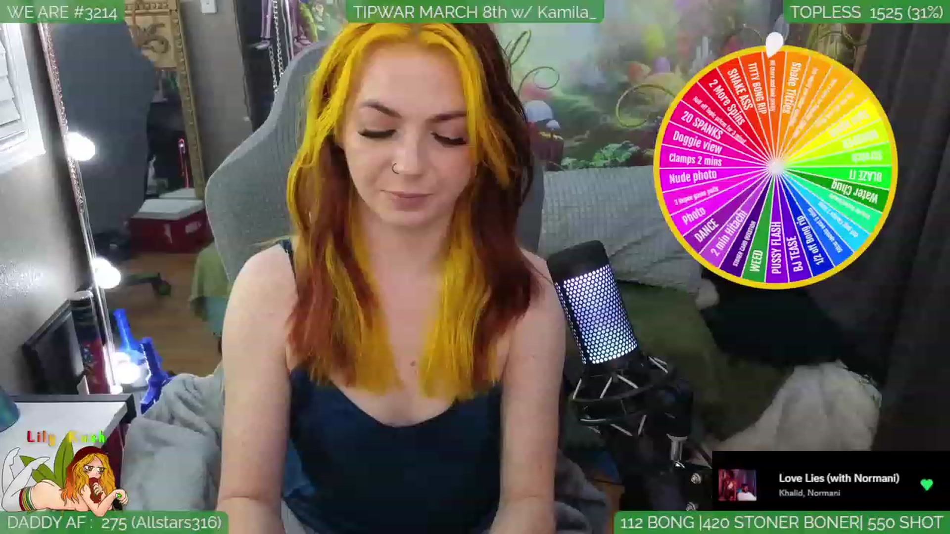 Gallery image thumbnail from LilyKush's myfreecams stream on, 03/07/2024, 05:19 image 7 of 20